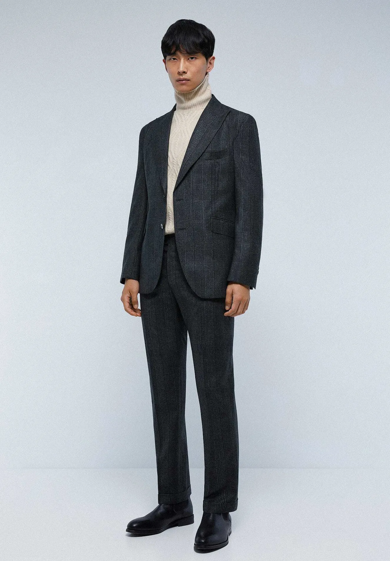 Traje Premium Principe De Gales-Scalpers Best Sale