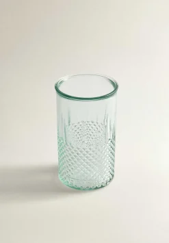 Vaso Cristal Dibujo Relieve-Scalpers Outlet