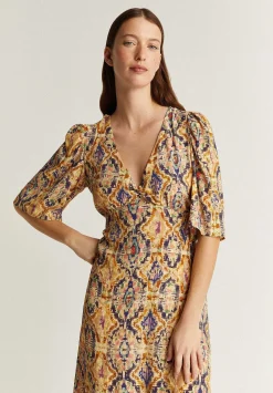 Vestido Midi Abertura Espalda-Scalpers Cheap