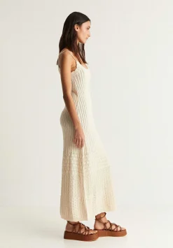 Vestido Midi Crochet Tirantes-Scalpers Shop