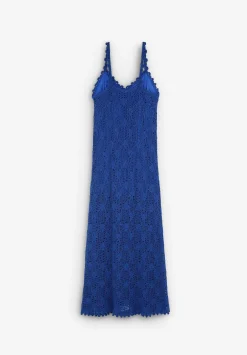 Vestido Midi Crochet Tirantes-Scalpers Fashion