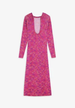 Vestido Midi Detalle Espalda-Scalpers Best