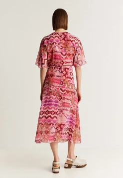 Vestido Midi Etnico-Scalpers Shop