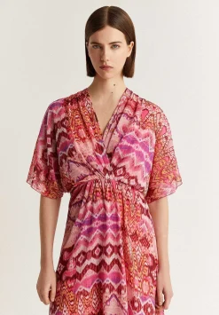 Vestido Midi Etnico-Scalpers Shop