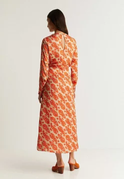 Vestido Midi Etnico Nudo-Scalpers Fashion