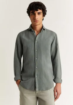 Vintage Linen Se Shirt-Scalpers Cheap